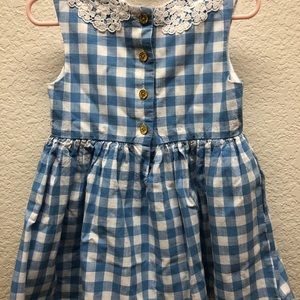 Dorothy inspired toddler a-line dress